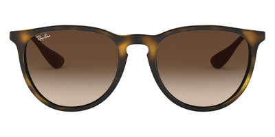 Ray-Ban® Erika RB4171 RB4171 865/13 54 - Rubber Havana with Brown Gradient Dark Brown lenses Sunglasses