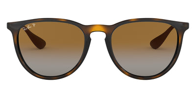 Ray-Ban® Erika RB4171F RB4171F 710/T5 54 - Light Havana with Gray Gradient Brown lenses Sunglasses