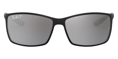 Ray-Ban® Liteforce RB4179 RB4179 601S82 62 - Matte Black with Gray Mirrored Gradient Silver lenses Sunglasses