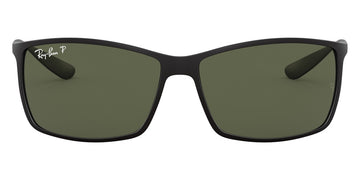 Ray-Ban® Liteforce RB4179 RB4179 601S9A 62 - Matte Black with Green lenses Sunglasses