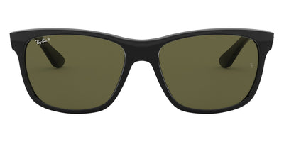 Ray-Ban® RB4181 RB4181 601/9A 57 - Black with Green lenses Sunglasses