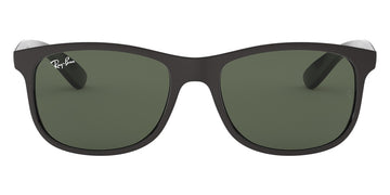 Ray-Ban® Andy RB4202 RB4202 601/8G 55 - Black with Light Gray Gradient Dark Gray lenses Sunglasses