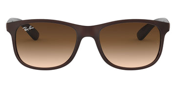 Ray-Ban® Andy RB4202 RB4202 607313 55 - Matte Brown On Brown with Brown Gradient Dark Brown lenses Sunglasses