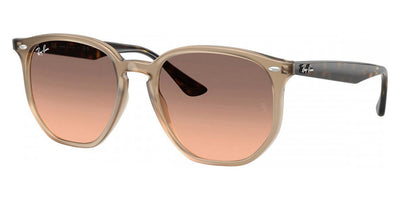 Ray-Ban® Light Havana Photo Clear To Gr RB4306