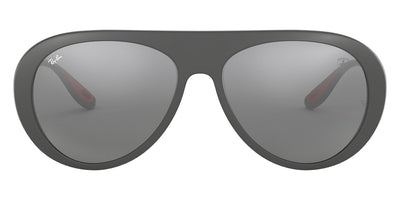 Ray-Ban® Ferrari RB4310M RB4310M F6266G 59 - Gray with Gray Mirrored Silver lenses Sunglasses