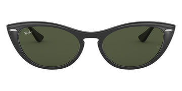 Ray-Ban® Nina RB4314N RB4314N 601/31 54 - Black with G-15 Green lenses Sunglasses