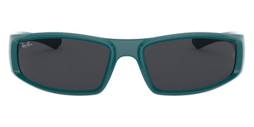 Ray-Ban® RB4335 RB4335 648687 58 - Turquoise with Dark Gray lenses Sunglasses