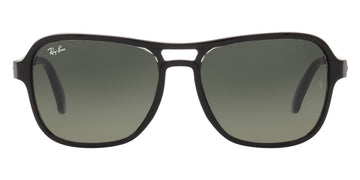 Ray-Ban® State Side RB4356 RB4356 654571 58 - Black Transparent Black with Gray Gradient lenses Sunglasses