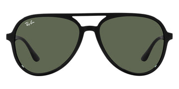 Ray-Ban® RB4376 RB4376 601/71 57 - Black with Dark Green lenses Sunglasses