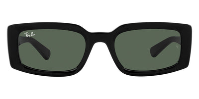 Ray-Ban® Kiliane RB4395 RB4395 667771 54 - Black with Dark Green lenses Sunglasses