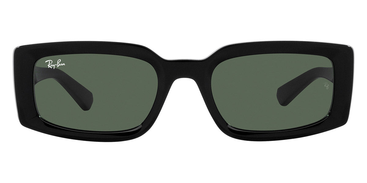 Ray-Ban® KILIANE 0RB4395F RB4395F 667771 54 - Black with Dark Green lenses Sunglasses