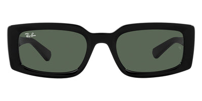 Ray-Ban® KILIANE 0RB4395F RB4395F 667771 54 - Black with Dark Green lenses Sunglasses