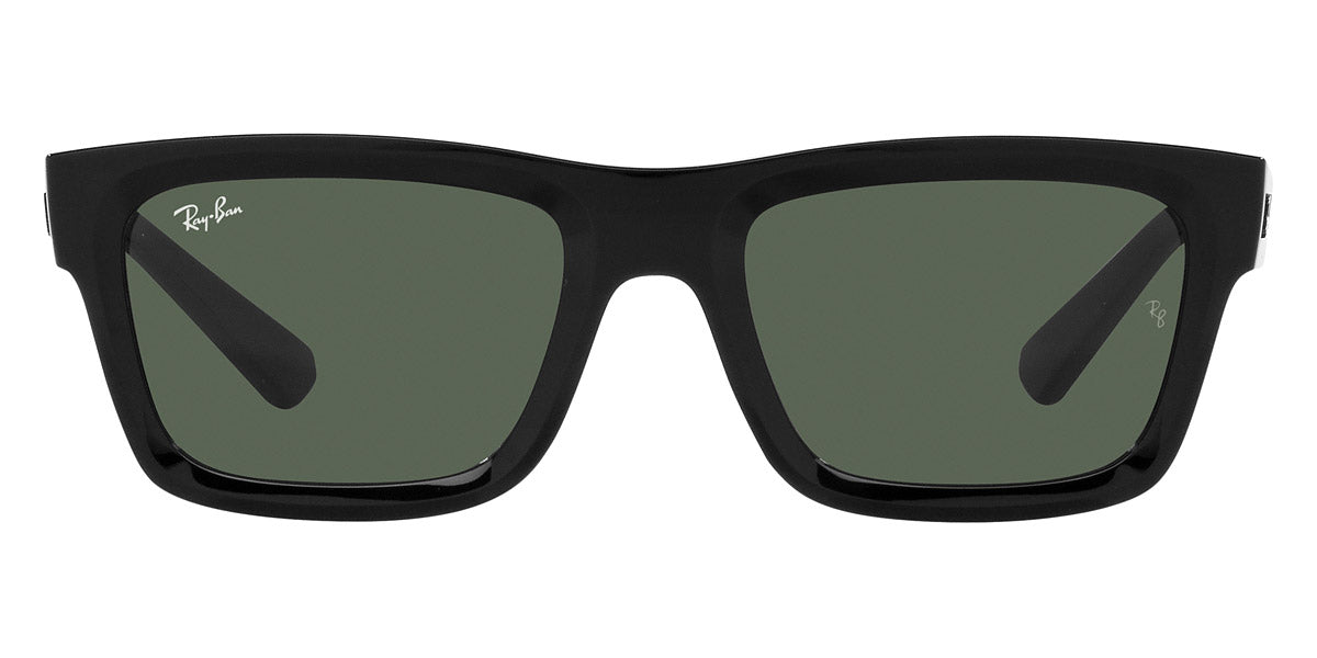 Ray-Ban® Warren RB4396 RB4396 667771 54 - Black with Dark Green lenses Sunglasses