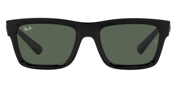 Ray-Ban® Warren RB4396F RB4396F 667771 57 - Black with Dark Green lenses Sunglasses