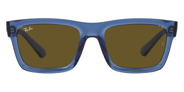 Ray-Ban® Warren RB4396F RB4396F 668073 57 - Transparent Dark Blue with Dark Brown lenses Sunglasses