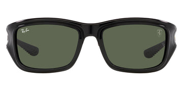 Ray-Ban® RB4405M RB4405M F65071 59 - Black with Dark Green lenses Sunglasses