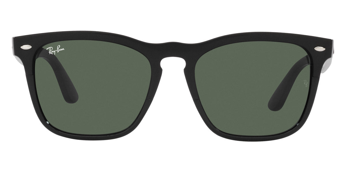 Ray-Ban® Steve RB4487 RB4487 662971 54 - Black with Dark Green lenses Sunglasses