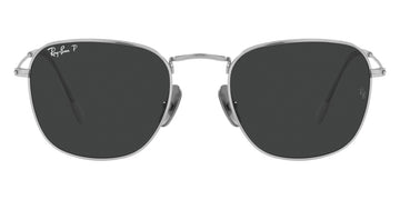 Ray-Ban® Frank RB8157 RB8157 9208T0 48 - Demigloss Gunmetal with Polarized Blue Mirrored Gold lenses Sunglasses