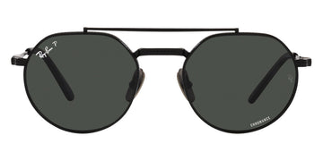 Ray-Ban® Jack Ii Titanium RB8265 RB8265 3141K8 51 - Black with Polarized Dark Gray lenses Sunglasses