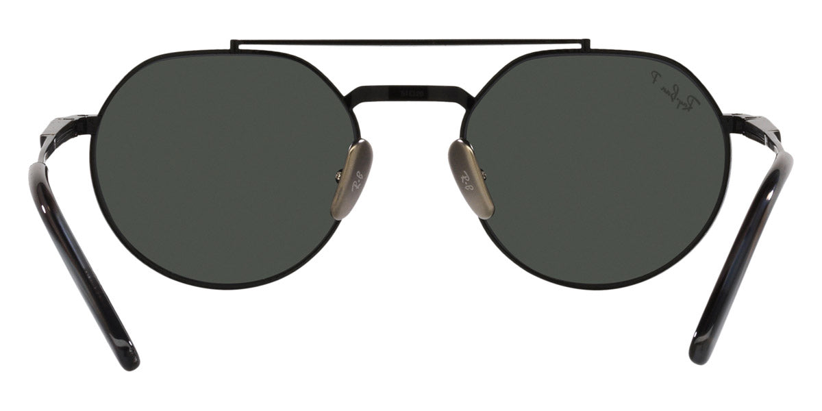 Ray-Ban® Jack Ii Titanium RB8265 RB8265 3140AF 53 - Rose Gold with Polarized Dark Violet lenses Sunglasses