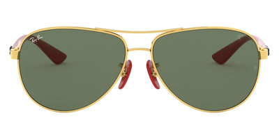 Ray-Ban® Scuderia Ferrari Collection RB8313M RB8313M F00871 61 - Arista with Dark Green lenses Sunglasses