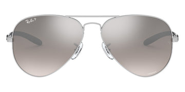 Ray-Ban® Chromance RB8317Ch RB8317CH 003/5J 58 - Silver with Gray Mirrored Silver lenses Sunglasses