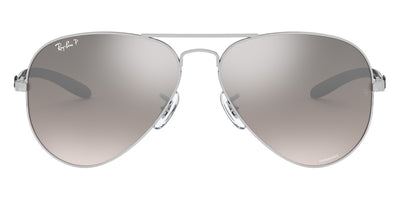 Ray-Ban® Chromance RB8317Ch RB8317CH 003/5J 58 - Silver with Gray Mirrored Silver lenses Sunglasses