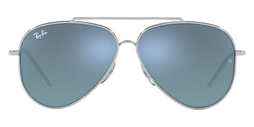 Ray-Ban® Aviator Reverse RBr0101S RBR0101S 003/GA 59 - Silver with Light Blue Mirrored lenses Sunglasses