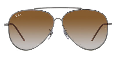 Ray-Ban® Aviator Reverse RBr0101S RBR0101S 004/CB 59 - Gunmetal with Brown lenses Sunglasses