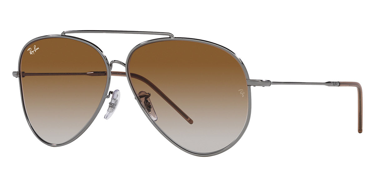 Ray-Ban® Aviator Reverse RBr0101S RBR0101S 004/CB 62 - Gunmetal with Brown lenses Sunglasses