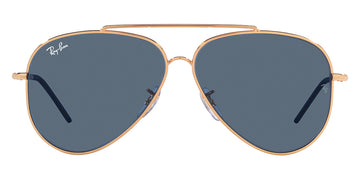 Ray-Ban® Aviator Reverse RBr0101S RBR0101S 92023A 59 - Rose Gold with Blue lenses Sunglasses