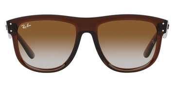 Ray-Ban® Boyfriend Reverse RBr0501S RBR0501S 6709CB 56 - Transparent Brown with Clear/Brown lenses Sunglasses