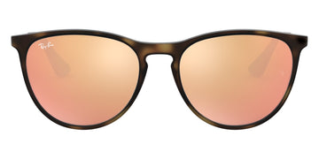 Ray-Ban® Junior Erika RJ9060S RJ9060S 70062Y 50 - Havana Rubber with Copper Flash lenses Sunglasses