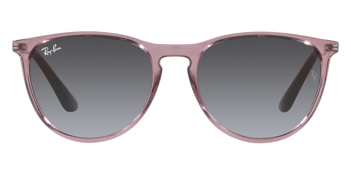 Ray-Ban® Junior Erika RJ9060S RJ9060S 71078G 50 - Transparent Violet with Gray Gradient lenses Sunglasses