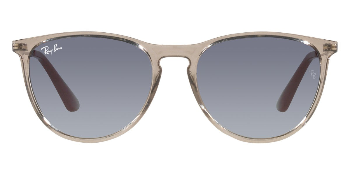 Ray-Ban® Junior Erika RJ9060S RJ9060S 71094L 50 - Transparent Gray with Gray Gradient Blue lenses Sunglasses