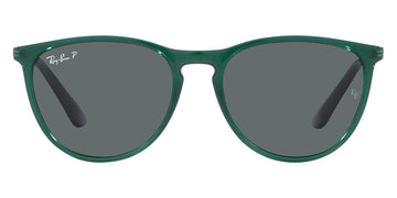 Ray-Ban® Junior Erika RJ9060S RJ9060S 713081 50 - Opal Green with Dark Gray Polarized lenses Sunglasses