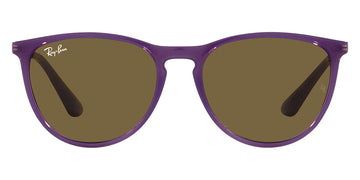 Ray-Ban® Junior Erika RJ9060S RJ9060S 713173 50 - Opal Violet with Dark Brown lenses Sunglasses