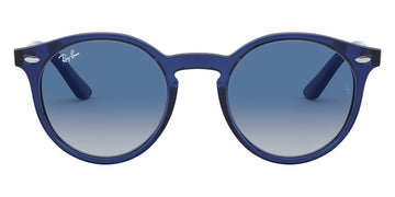 Ray-Ban® RJ9064S RJ9064S 70624L 44 - Transparent Blue with Light Gray Gradient Dark Blue lenses Sunglasses