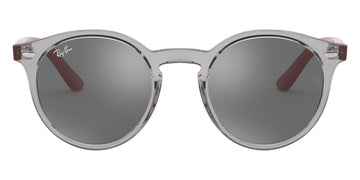 Ray-Ban® RJ9064S RJ9064S 70636G 44 - Transparent Gray with Gray Mirrored Silver lenses Sunglasses