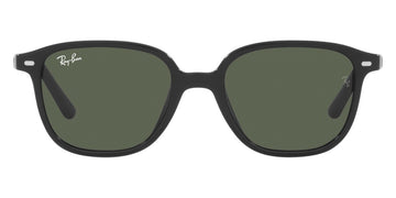 Ray-Ban® Junior Leonard RJ9093S RJ9093S 100/71 45 - Black with Dark Green lenses Sunglasses