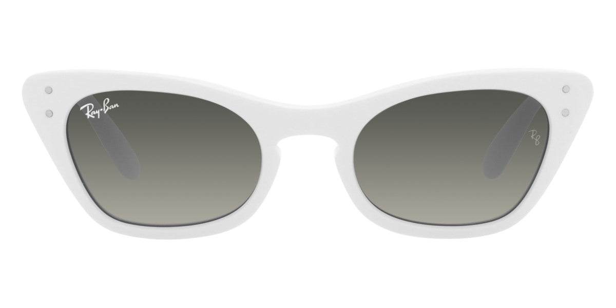 Ray-Ban® Miss BuRBank RJ9099S RJ9099S 116/11 45 - White with Gray Gradient lenses Sunglasses