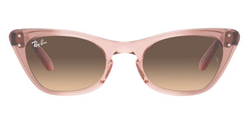 Ray-Ban® Miss BuRBank RJ9099S RJ9099S 71062Q 45 - Brown Gradient Rose with Light Yellow Gradient Gray lenses Sunglasses