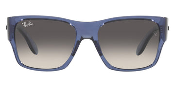 Ray-Ban® Junior Wayfarer Nomad RJ9287S RJ9287S 711411 48 - Transparent Blue with Gray Gradient lenses Sunglasses