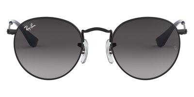 Ray-Ban® Junior Round RJ9547S RJ9547S 201/8G 44 - Matte Black with Light Gray Gradient Dark Gray lenses Sunglasses