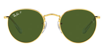 Ray-Ban® Junior Round RJ9547S RJ9547S 286/2P 44 - Legend Gold with Polarized Green lenses Sunglasses