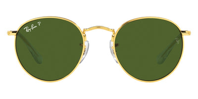 Ray-Ban® Junior Round RJ9547S RJ9547S 286/2P 44 - Legend Gold with Polarized Green lenses Sunglasses