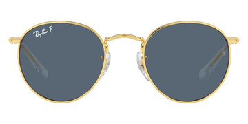 Ray-Ban® Junior Round RJ9547S RJ9547S 286/2V 44 - Legend Gold with Polarized Dark Blue lenses Sunglasses