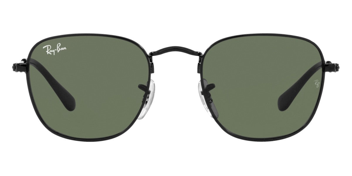 Ray-Ban® Junior Frank RJ9557S RJ9557S 287/71 46 - Black with Dark Green lenses Sunglasses