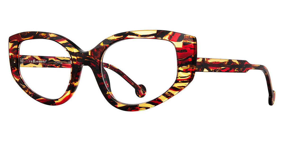 L.A.Eyeworks® ROOSTER LA ROOSTER 930 50 - Blazing Saddle Eyeglasses