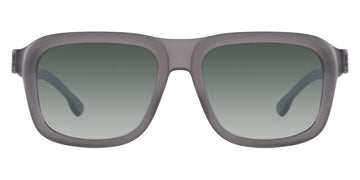 Ic! Berlin® Rufus ICB Rufus IC0025 20P 55 - Grey Matt Smooth/Gradient Green Lenses Sunglasses